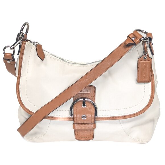 COACH Cream Soho Shoulder Bag - Picture 1 of 13